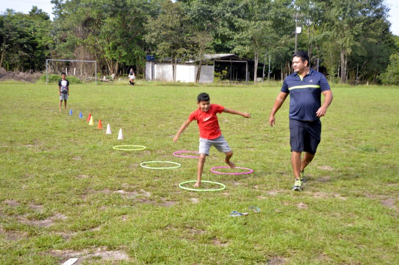 Aula Inaugural Com Esporte No Quilombo Do Abacatal