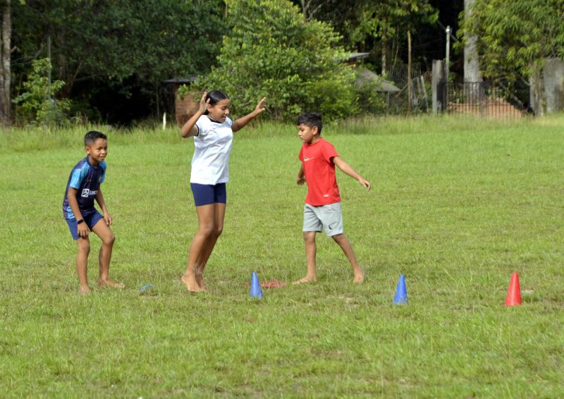 Aula Inaugural Com Esporte No Quilombo Do Abacatal