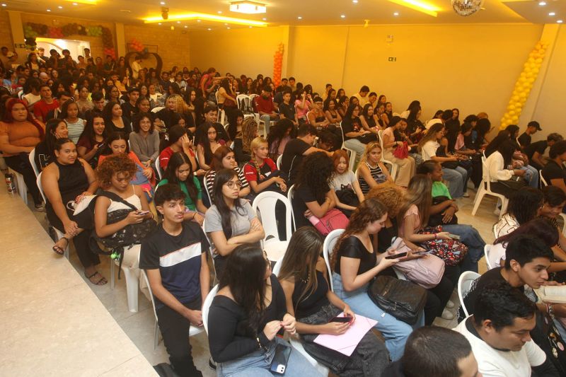 Aula inaugural do cursinho municipal de Ananindeua