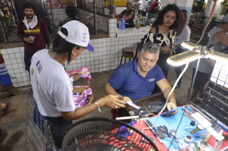 Blitz Educativa Não é Não no Mercado Central