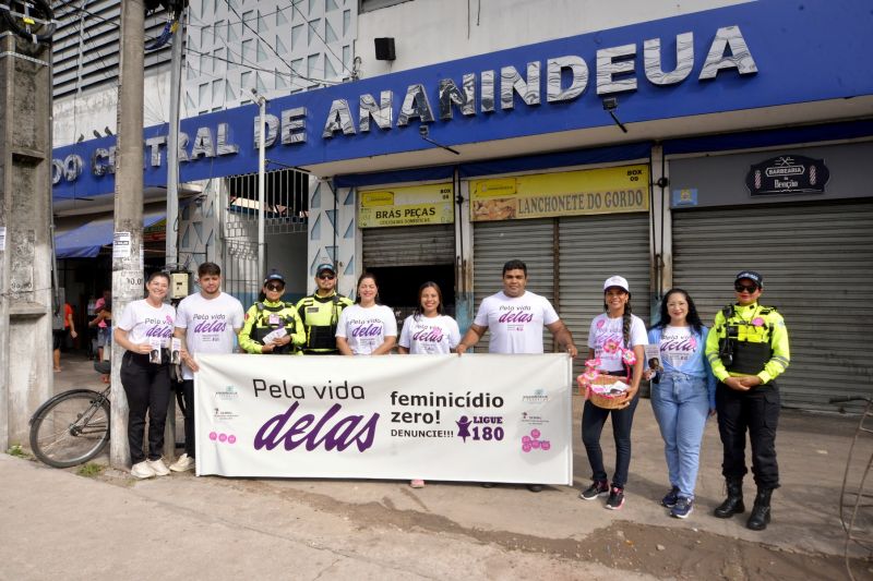 Blitz Educativa  Não é Não no Mercado Central