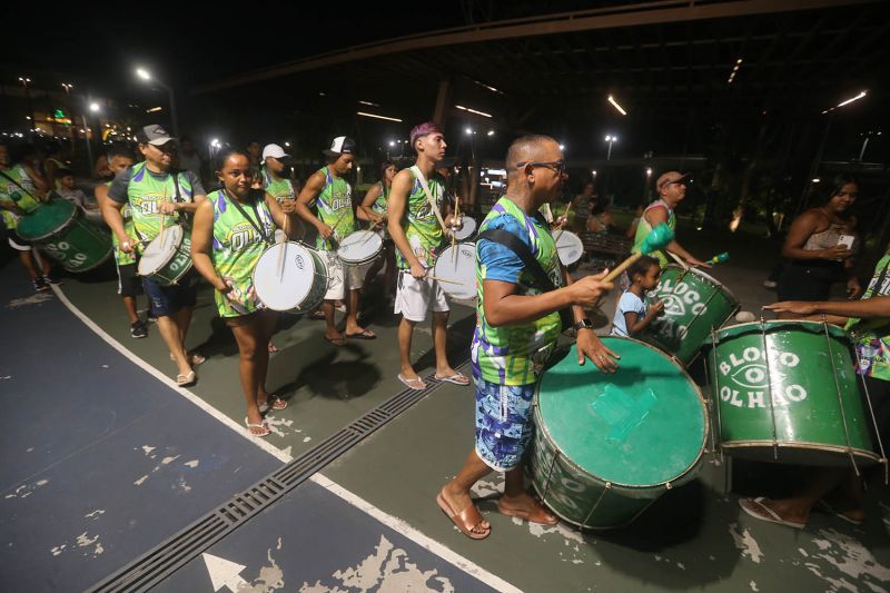 Ensaio de carnaval no parque vila cultural Maguary
