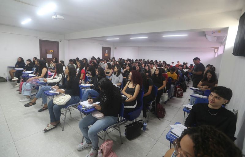 Retorno das aulas do cursinho municipal