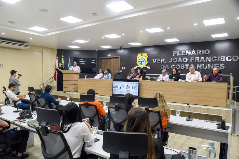 Audiência Pública no Auditório da Camara dos Vereadores