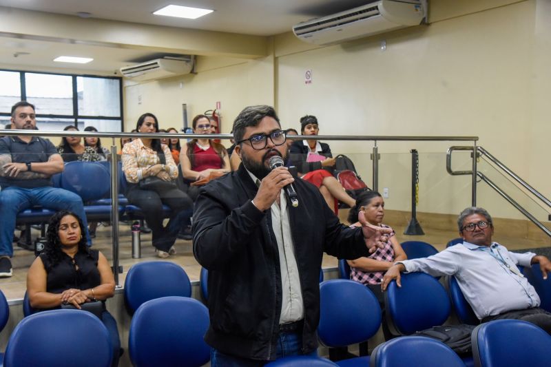 Audiência Pública no Auditório da Camara dos Vereadores