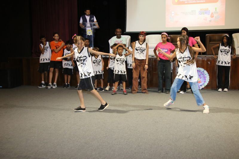 Fluxo com respeito campanha de prevenção no combate a gravidez precoce no Parque Cultural Maguary