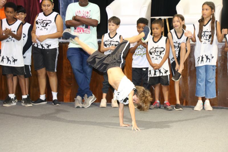Fluxo com respeito campanha de prevenção no combate a gravidez precoce no Parque Cultural Maguary