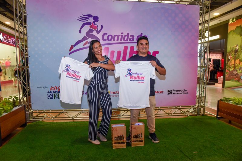 Entrega dos Kits da Corrida da Mulher