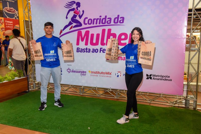 Entrega dos Kits da Corrida da Mulher