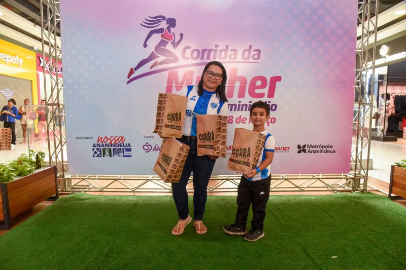 Entrega dos Kits da Corrida da Mulher