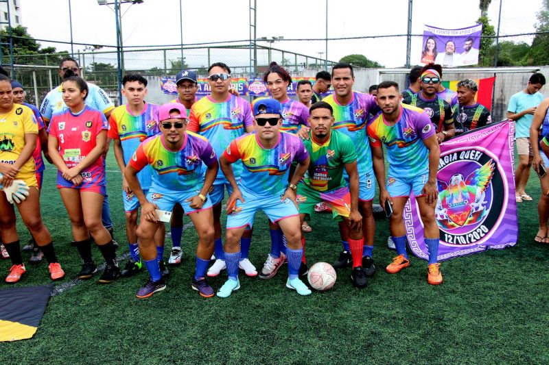 Quinta edição da copa de Futebol Arco-Íris na arena Power Foot
