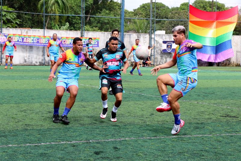 Quinta edição da copa de Futebol Arco-Íris na arena Power Foot