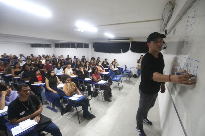 Inicio das aulas turma da noite