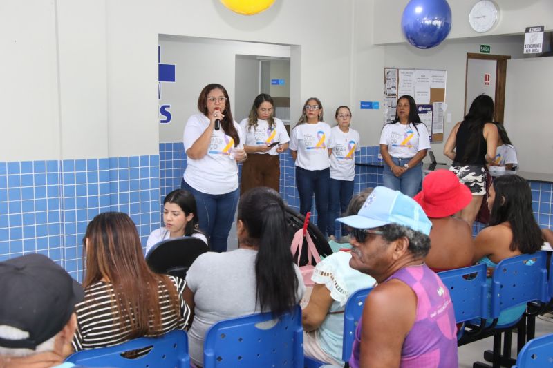 Março Lilás na UBS Deus e Amor