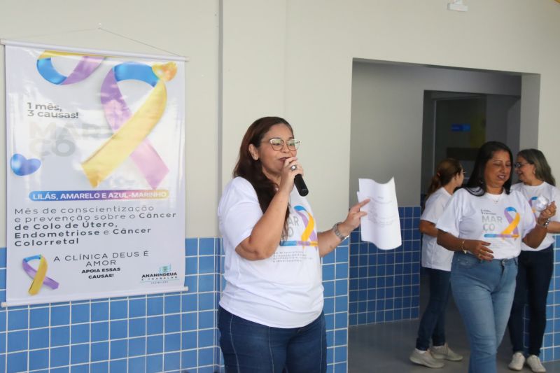 Março Lilás na UBS Deus e Amor