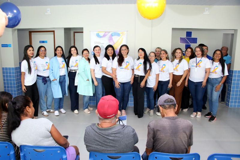 Março Lilás na UBS Deus e Amor