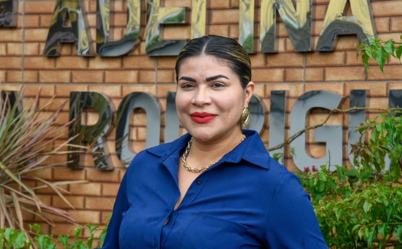 Imagens de alunos da escola EMEF Adelina Lúcia de Sousa no Jardelândia