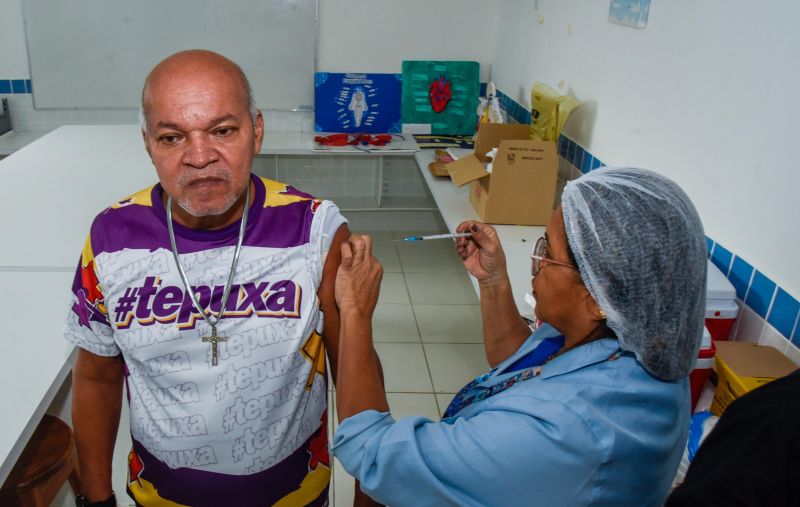 Encerramento da campanha de vacinação na EMEF João Paulo Il na Cidade Nova