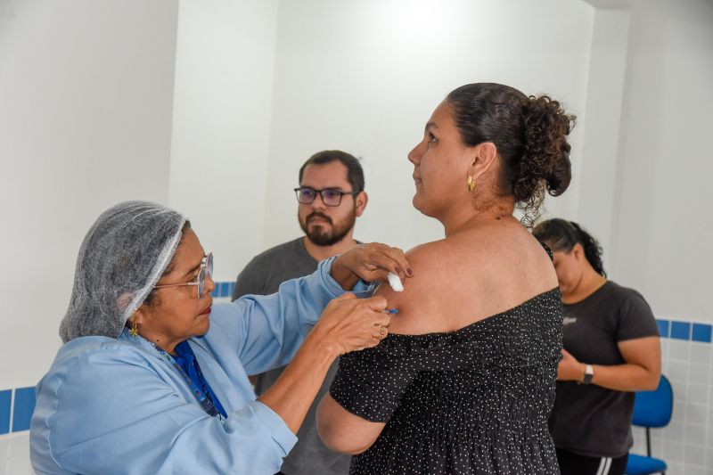 Encerramento da campanha de vacinação na EMEF João Paulo Il na Cidade Nova