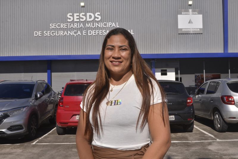 Roda de conversa para Protege Mulher na secretaria municipal de segurança Defesa Social