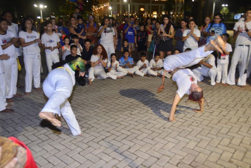 Sábado cultural mulheres no parque artes marciais no Parque Cultural Vila Maguary