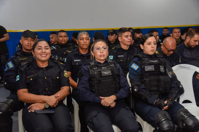 Cerimônia de entrega de armamentos aos Policias Municipais de Ananindeua