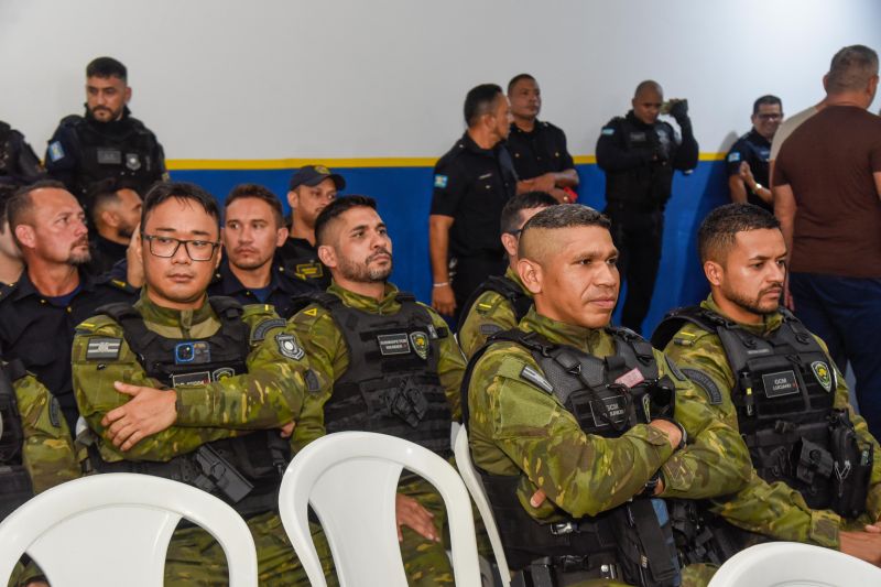 Cerimônia de entrega de armamentos aos Policias Municipais de Ananindeua