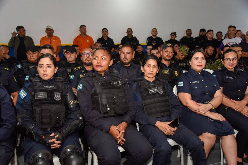 Cerimônia de entrega de armamentos aos Policias Municipais de Ananindeua