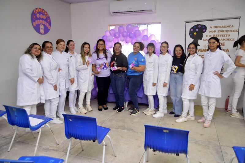 Fluxo com respeito ação mulher no CRAS Complexo da Cidade Nova VI