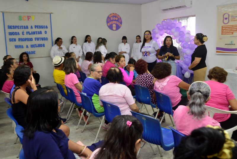 Fluxo com respeito ação mulher no CRAS Complexo da Cidade Nova VI