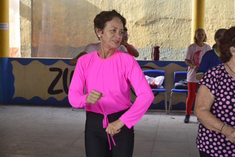 Fluxo com respeito ação mulher no CRAS Complexo da Cidade Nova VI