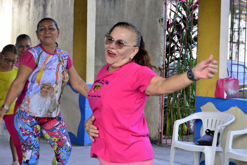 Fluxo com respeito ação mulher no CRAS Complexo da Cidade Nova VI