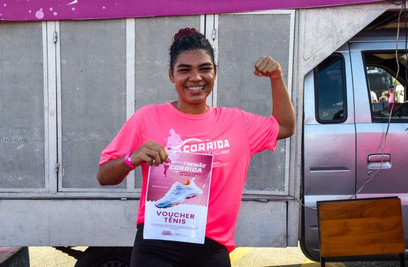 ll Corrida das Mulheres com usuários dos CRAS na Orla de Ananindeua