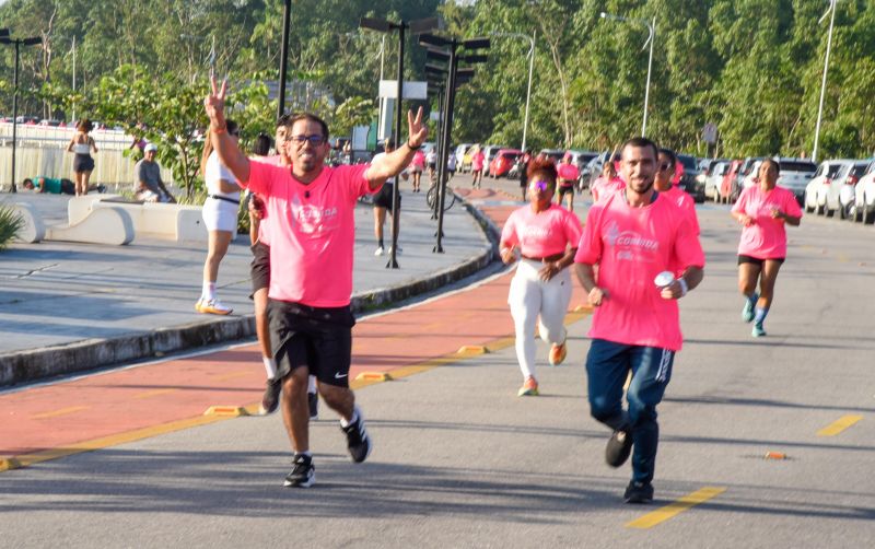 ll Corrida das Mulheres com usuários dos CRAS na Orla de Ananindeua