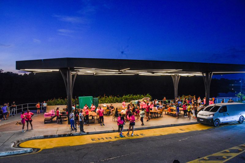 ll Corrida das Mulheres com usuários dos CRAS na Orla de Ananindeua