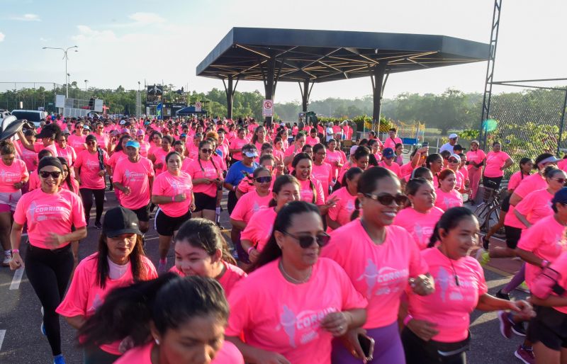 ll Corrida das Mulheres com usuários dos CRAS na Orla de Ananindeua