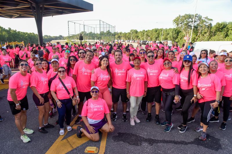 ll Corrida das Mulheres com usuários dos CRAS na Orla de Ananindeua