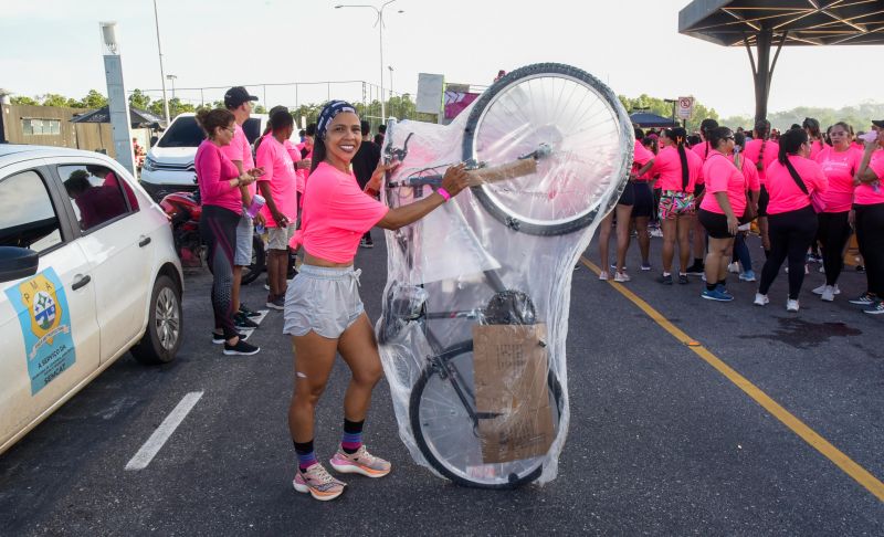 ll Corrida das Mulheres com usuários dos CRAS na Orla de Ananindeua