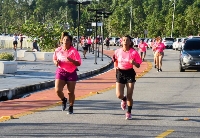 ll Corrida das Mulheres com usuários dos CRAS na Orla de Ananindeua