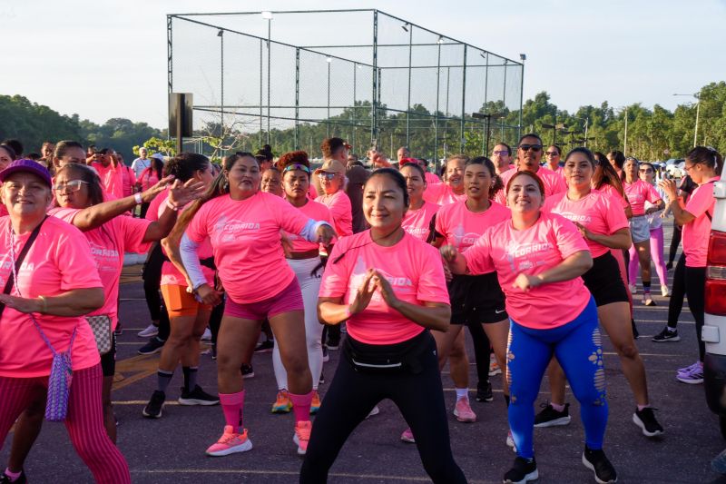 ll Corrida das Mulheres com usuários dos CRAS na Orla de Ananindeua
