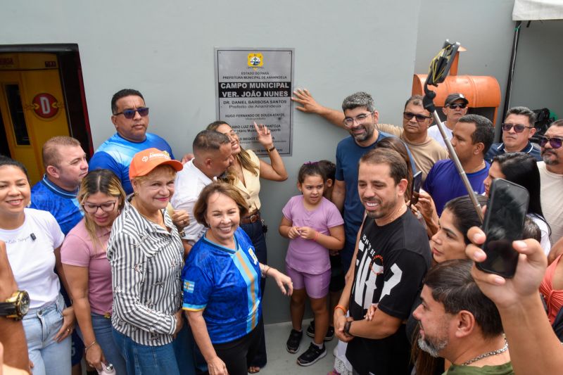 Inauguração do Campo Ver João Nunes no 40 horas