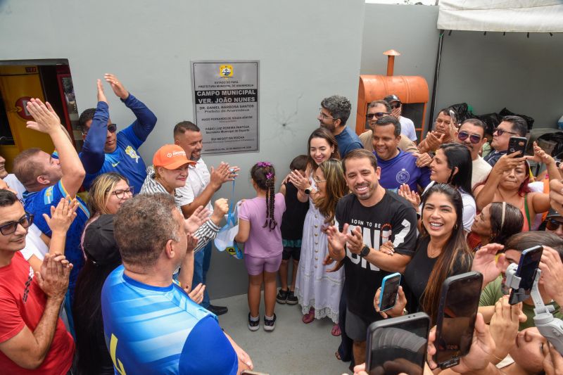 Inauguração do Campo Ver João Nunes no 40 horas