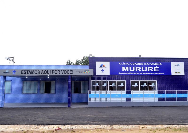 Inauguração Clínica Saúde da Família no conjunto Mururé