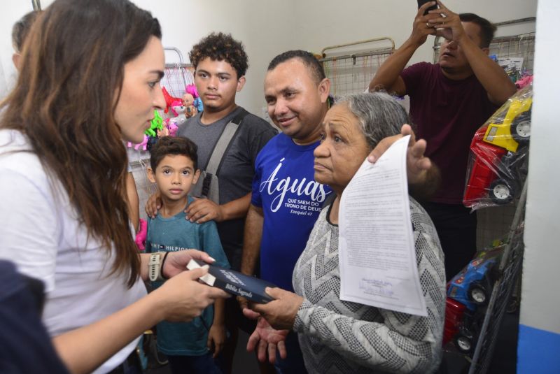 Inauguração do Comércio Popular Cidade Nova IV na av. Dom Vicente Zico