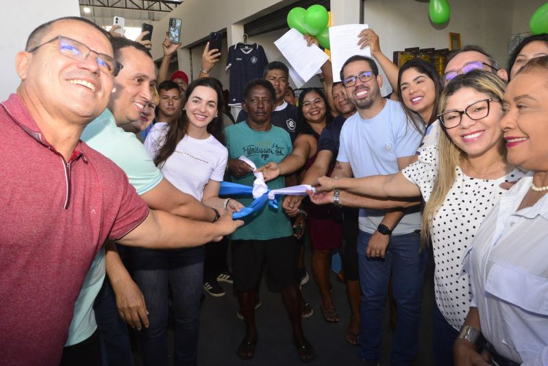 Inauguração do Comércio Popular Cidade Nova IV na av. Dom Vicente Zico