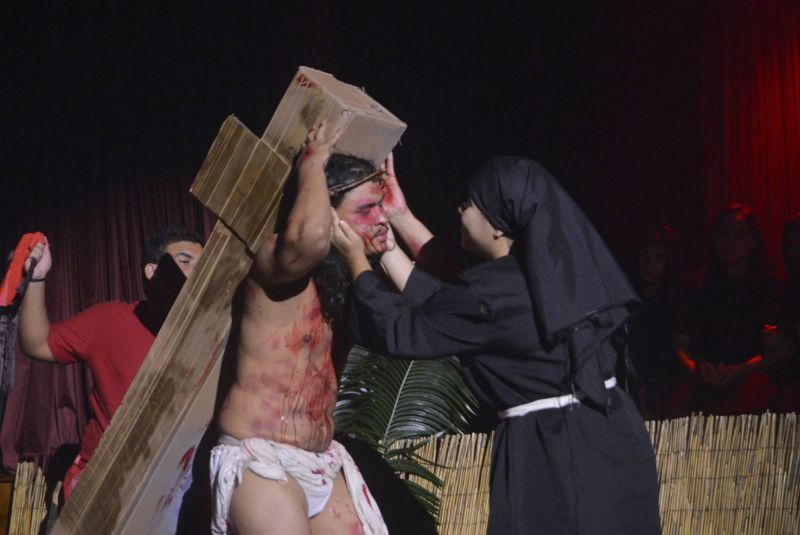 Sábado Cultural com cortejo Paixão de Cristo e Espetáculo Paixão de Cristo no Teatro Municipal