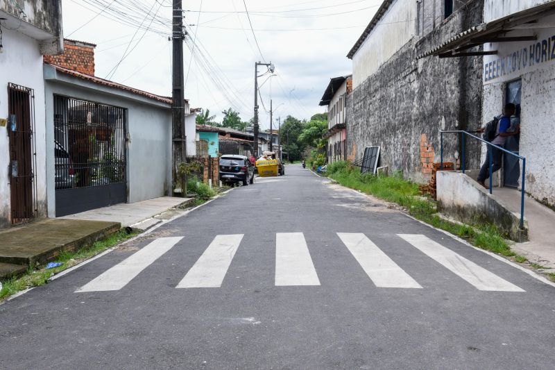 Inauguração de ruas pavimentadas,São Luis, São Lucas, Mário de Andrade, Campo de Queiroz e António Lemos no bairro de Águas Lindas