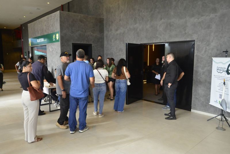 Workshop Planejamento e Gestão de Trilhas Ecológicas no teatro Municipal de Ananindeua