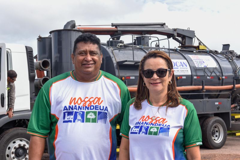 Mutirão da limpeza na comunidade Novo Cristo no Icuí