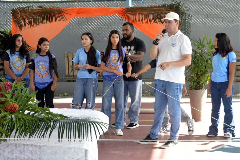 Diálogos Sustentáveis com várias atividades voltadas à Educação Ambiental na escola municipal Álvaro Adolfo